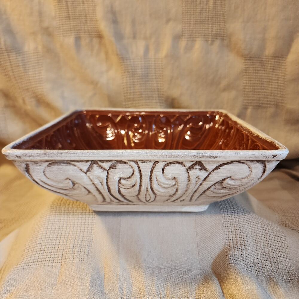 Maurice of California-NO-1312 Mid-Century Pottery/Dish 8.5 x 8.5